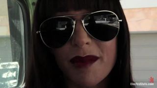 The whores dominated their friend and fucked her hard!